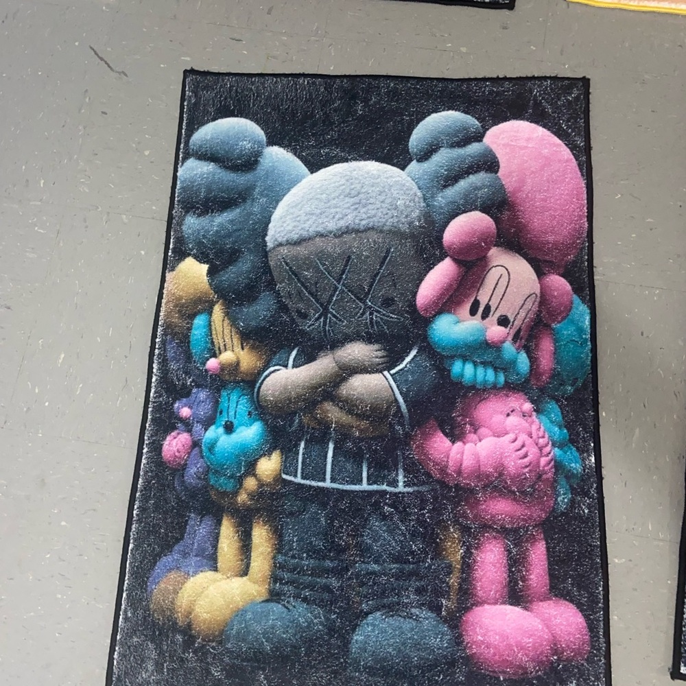 Colorful Character Art Rug